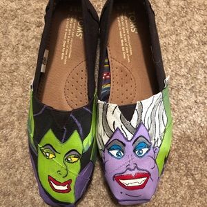 Hand painted Disney Toms